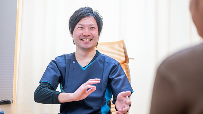 写真:診察の様子